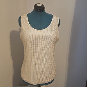 Chic Sequin Women's Tank Top